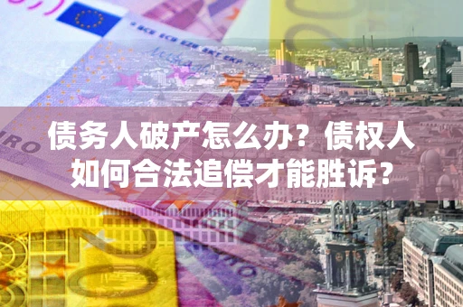 济南债务人破产怎么办？债权人如何合法追偿才能胜诉？