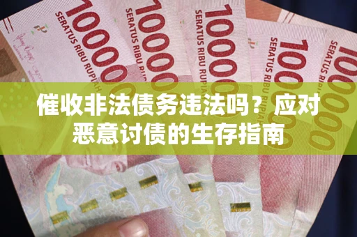 济南催收非法债务违法吗？应对恶意讨债的生存指南