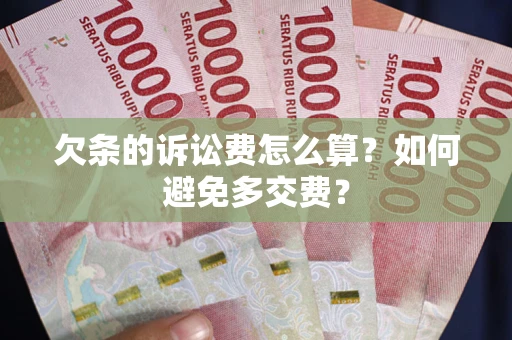 济南欠条的诉讼费怎么算？如何避免多交费？