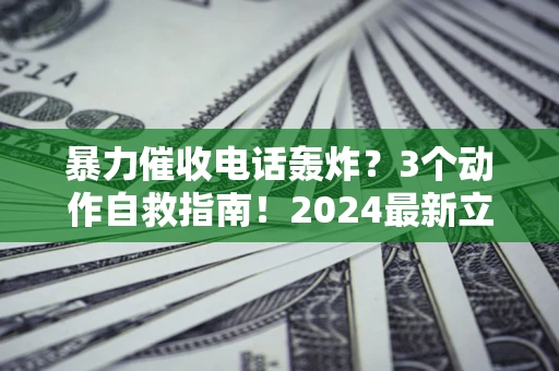 济南暴力催收电话轰炸？3个动作自救指南！2024最新立案标准全解析